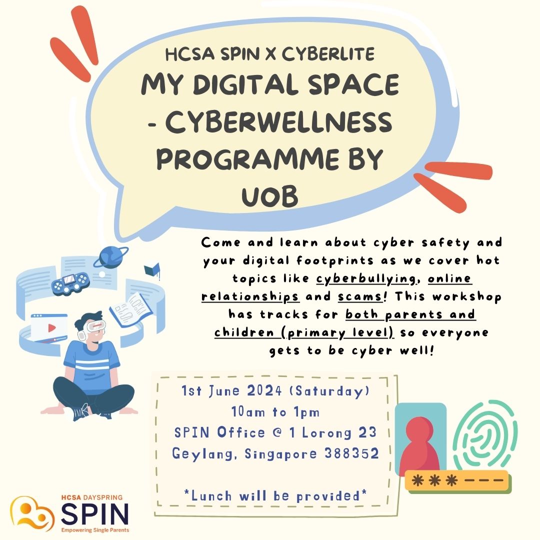 My Digital Space - Cyberwellness Programme by Cyberlite x UOB